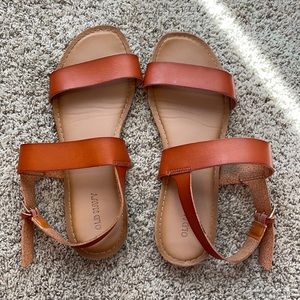 Brown Strappy Sandals